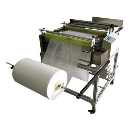 Non Woven Fabric Roll to Sheet Cutting Machine