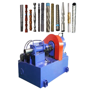 Swaging Handrails Tube Embossing Machine