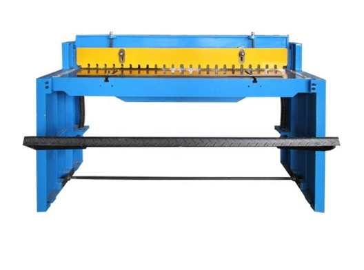 sheet metal shear machine