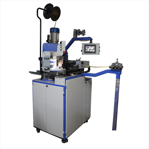 Automatic Fiberglass Rubber Pipe Tube Nickel Strip Cutter Cutting Machine.