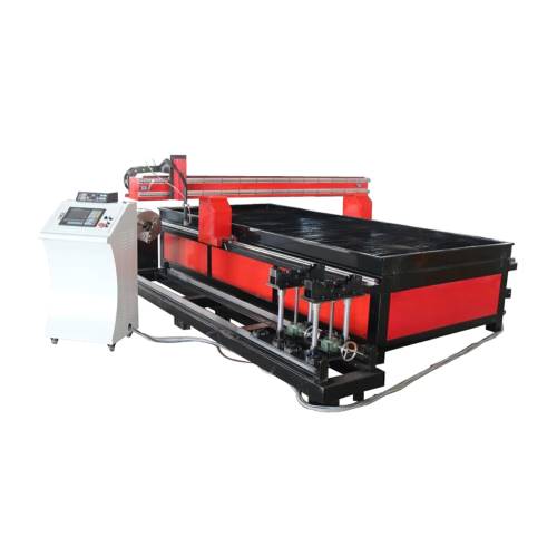 CNC Plasma and Flame Metal Cutting Machine with Pipe Cutting Rotary