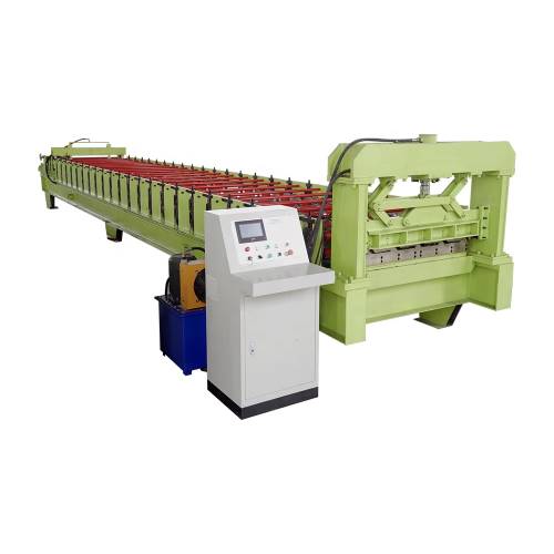 Metal Steel R Panel Roof Sheet Roll Forming Machine and Slitting Roofing Sheet Making Machine
