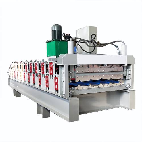 Double Layers Metal Steel Corrugated and IBR Panel Roofing Tile Making Roll Forming Machine